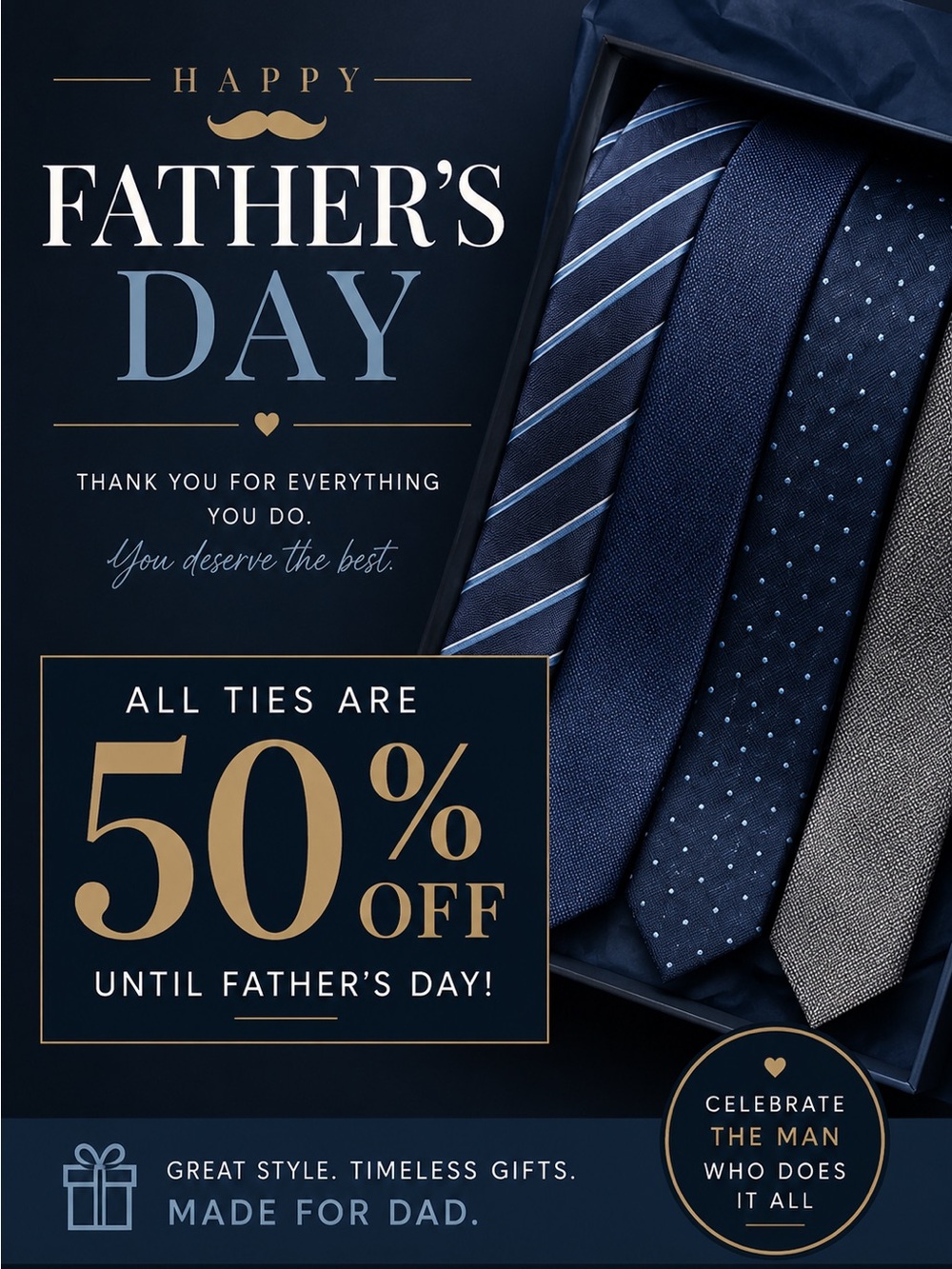 Father’s Day Sale ends 6-22-2026